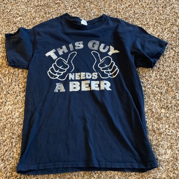 Gildan Other - 🚨 FINAL PRICE DROP 🚨 This Guy Needs a Beer T-Shirt
